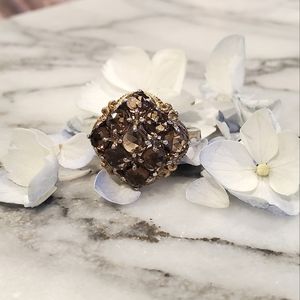 Sydney • Smoky Quartz Statement Ring